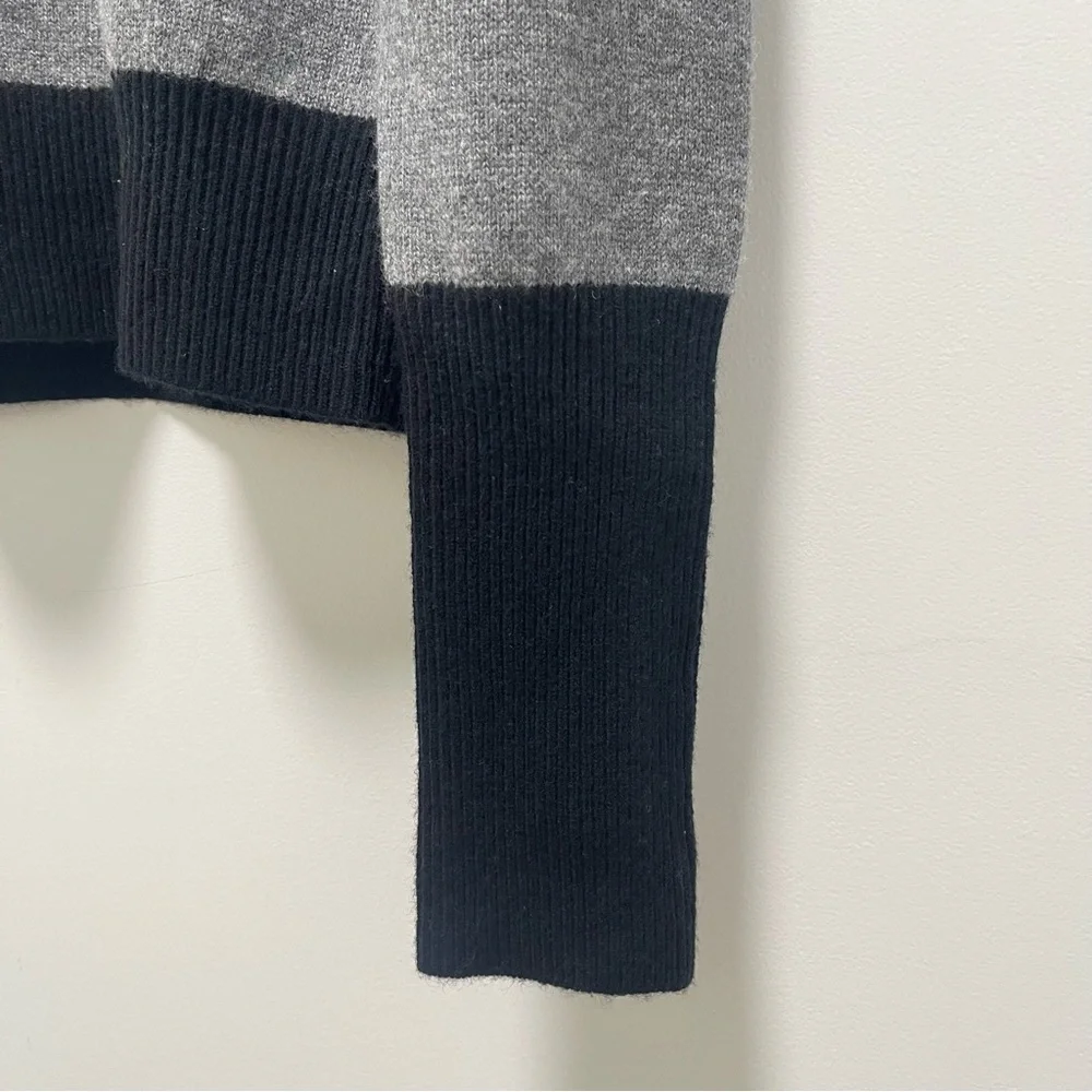 Random Identities Wool Cashmere Blend Crew Neck Gray Sweater Size Medium